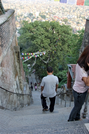 Zdjęcie z Nepalu - Swajambhunath