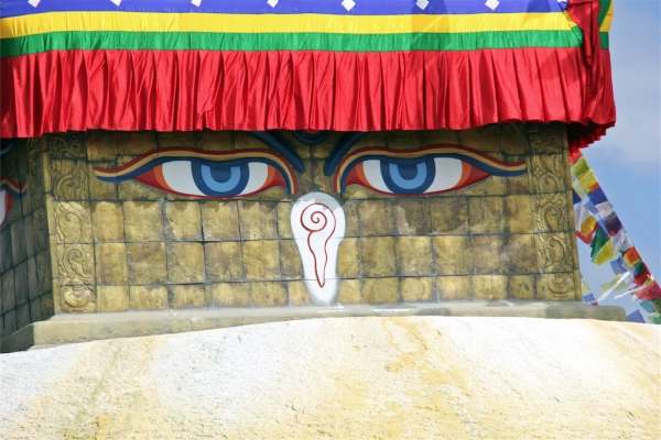 Zdjęcie z Nepalu - Boudhanath