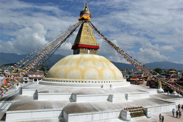 Zdjęcie z Nepalu - Boudhanath