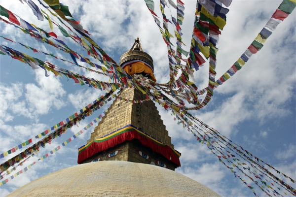 Zdjęcie z Nepalu - Boudhanath