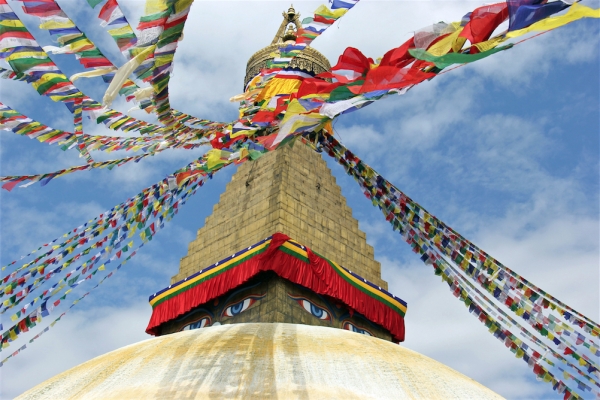 Zdjęcie z Nepalu - Boudhanath