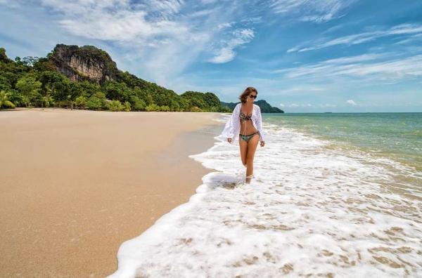 Zdjęcie z Malezji - Na plazy na Langkawi