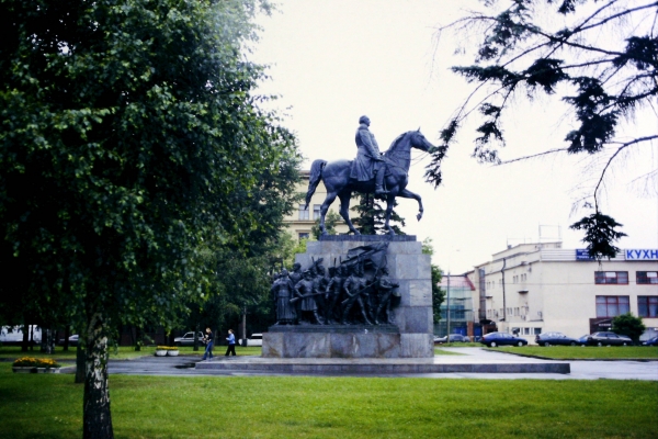 Zdjęcie z Rosji - pomnik Kutuzowa