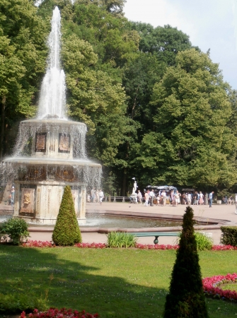 Zdjęcie z Rosji - ogrody Peterhofu