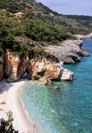 Zdjęcie z Grecji - Milopotamos Beach