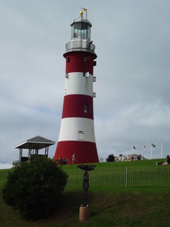 Zdjęcie z Wielkiej Brytanii - Wieża Smeatons  na Plymouth Hoe.