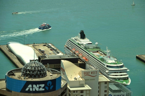 Zdjęcie z Nowej Zelandii - Port w Auckland