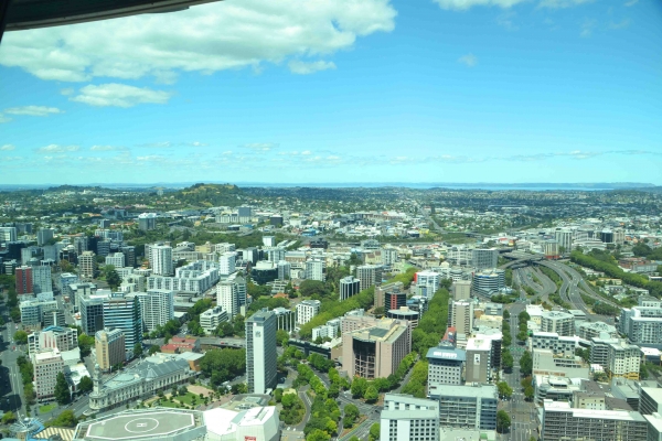 Zdjęcie z Nowej Zelandii - Widok na miasto ze Sky Tower