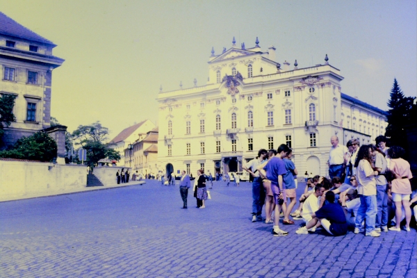 Zdjęcie z Czech - plac Hradczański