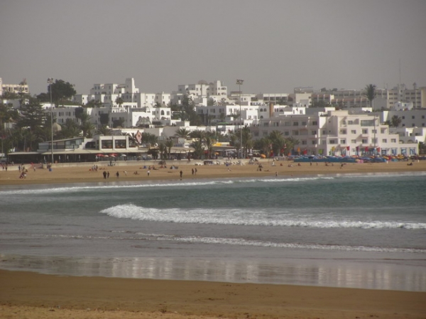 Zdjęcie z Maroka - Agadir - plaża.