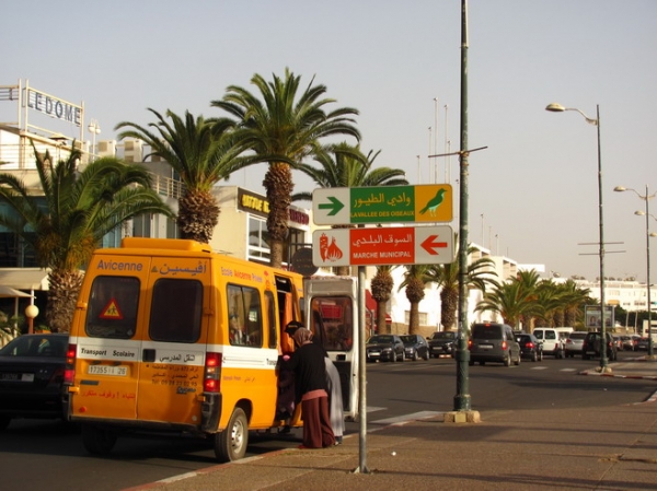 Zdjęcie z Maroka - Agadir - schoolbus.
