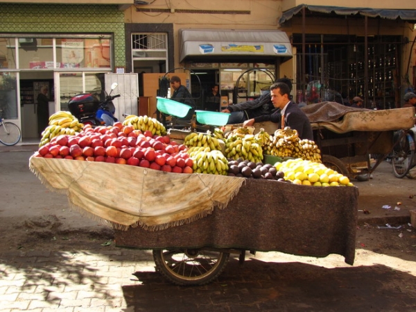 Zdjęcie z Maroka - Taroudant - medina.