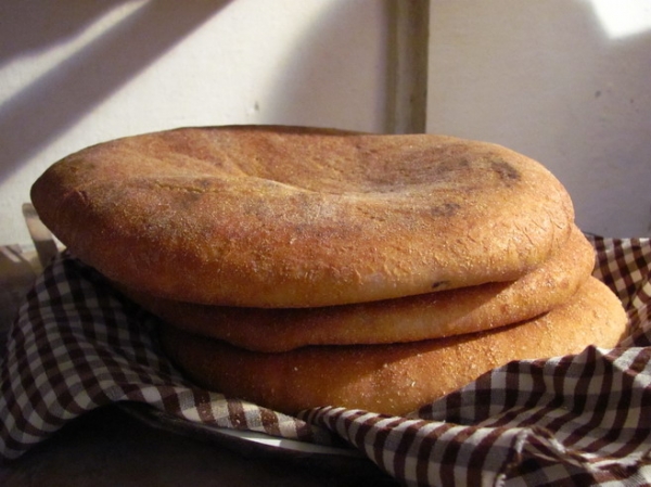 Zdjęcie z Maroka - Taroudant - piekarnia na medinie.