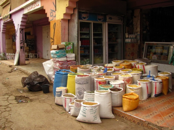 Zdjęcie z Maroka - Tinghir - souk.