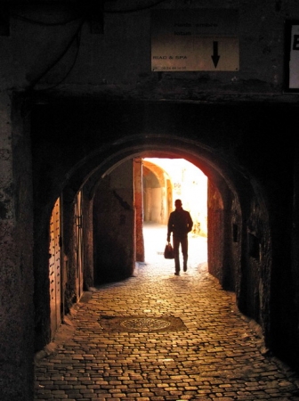Zdjęcie z Maroka - Marrakeska medina.