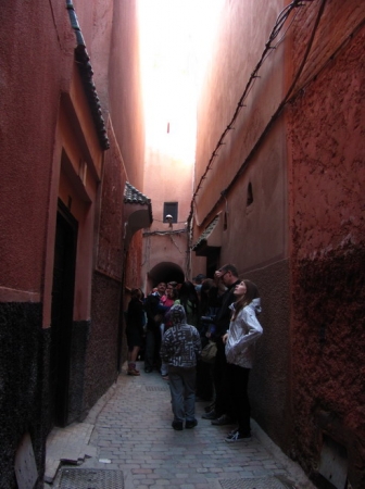 Zdjęcie z Maroka - Marrakeska medina.