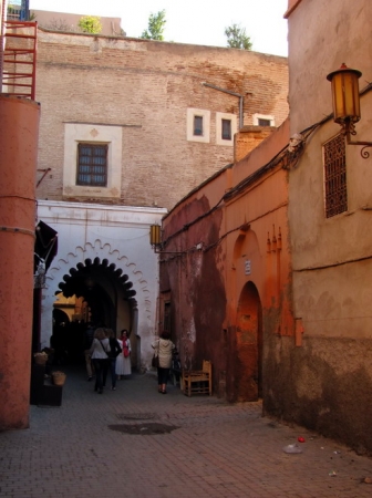 Zdjęcie z Maroka - Marrakeska medina.