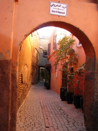 Zdjęcie z Maroka - Marrakeska medina.