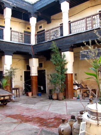 Zdjęcie z Maroka - Marrakeska medina.