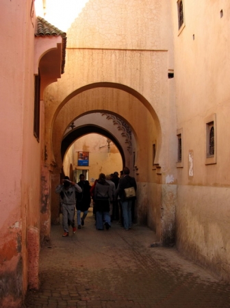 Zdjęcie z Maroka - Marrakeska medina.