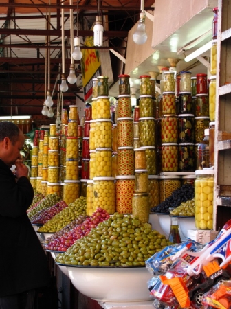 Zdjęcie z Maroka - Marrakeska medina.