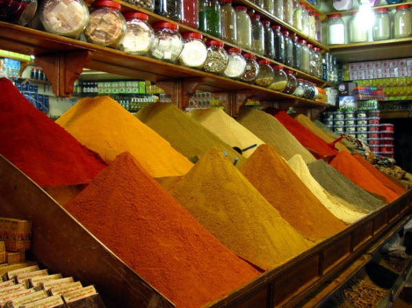 Zdjęcie z Maroka - Marrakeska medina.