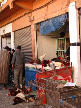 Zdjęcie z Maroka - Marrakeska medina.