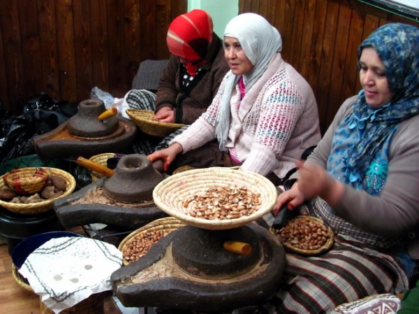 Zdjęcie z Maroka - Marrakesz - w zielarni berberskiej.