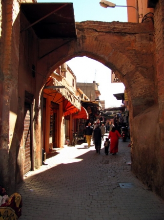 Zdjęcie z Maroka - Marrakesz - plac Djemaa El Fna.