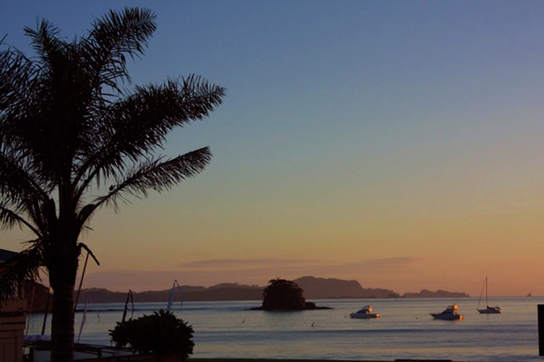 Zdjęcie z Nowej Zelandii - Paihia wczesnym rankiem