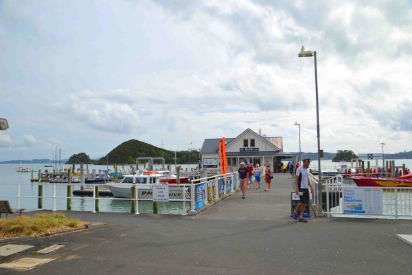 Zdjęcie z Nowej Zelandii - Przystan promowa w Paihia