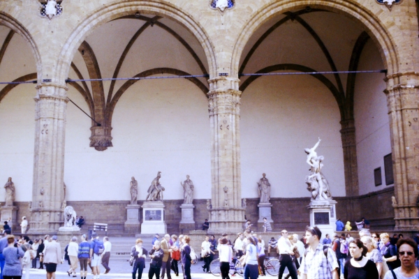Zdjęcie z Włoch - Loggia della Signoria