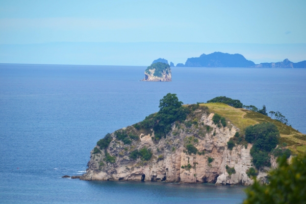 Zdjęcie z Nowej Zelandii - Wyspy w zatoce Mercury Bay
