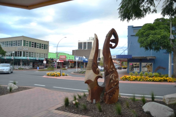 Zdjęcie z Nowej Zelandii - Rotorua - maoryskie akcenty