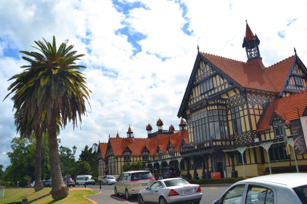 Zdjęcie z Nowej Zelandii - Muzeum w Rotorua