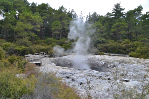 Zdjęcie z Nowej Zelandii - Wai-O-Tapu, przedsionek piekla :)