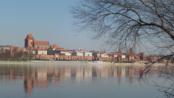 Zdjęcie z Polski - panorama z drugiego brzegu Wisły