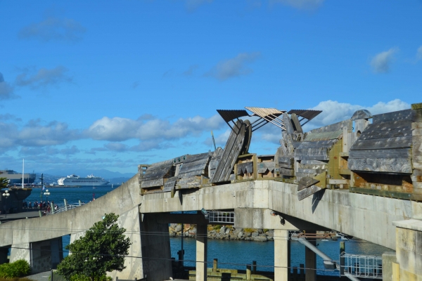 Zdjęcie z Nowej Zelandii - Port w Wellington