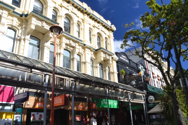 Zdjęcie z Nowej Zelandii - Wellingtonski deptak - Cuba Street