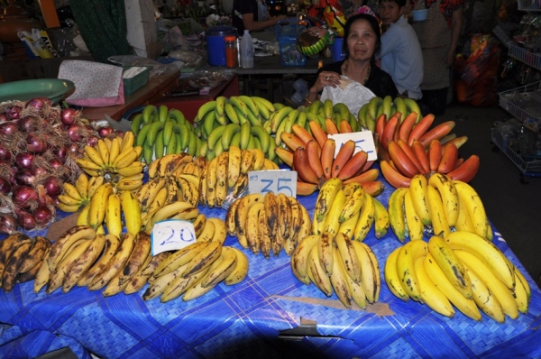 Zdjęcie z Tajlandii - banany są słodkie i aromatyczne 