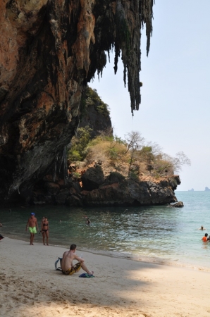 Zdjęcie z Tajlandii - plaża Pra nang obok Railay
