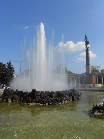 Zdjęcie z Austrii - Fontanna Hochstrahlbrunnen