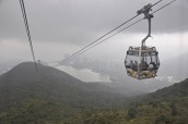 Zdjęcie z Chińskiej Republiki Ludowej - cable car 