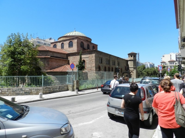 Zdjęcie z Grecji - Agia Sofia, Saloniki.