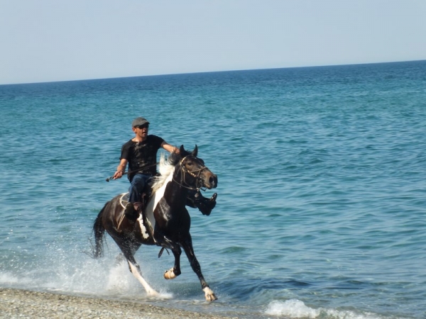 Zdjęcie z Grecji - Na plaży w Skotinie :)