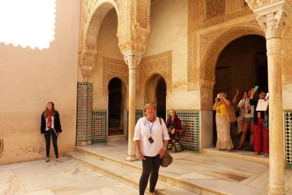 Zdjęcie z Hiszpanii - Patio de los Arrayanes - Palacio de Comares.