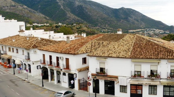 Zdjęcie z Hiszpanii - Mijas wita nas