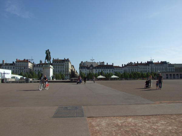 Zdjęcie z Hiszpanii - plac Bellecour