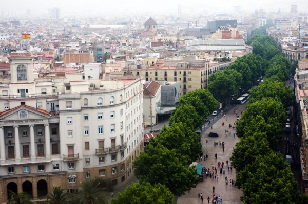 Zdjęcie z Hiszpanii - La Rambla