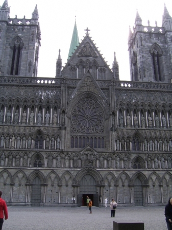Zdjęcie z Norwegii - Katedra Nidaros-Trondheim